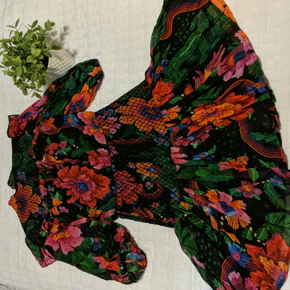 Farm Rio Floral Dress - Picture 6 of 6